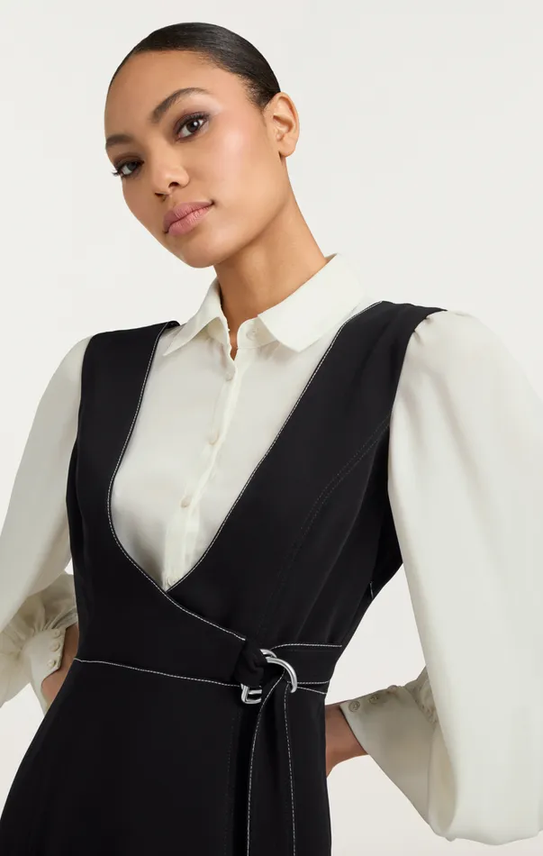 Women Cinq Sept Dresses Ambre Dress Blackivory