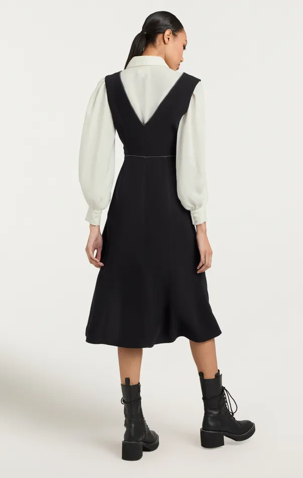 Women Cinq Sept Dresses Ambre Dress Blackivory