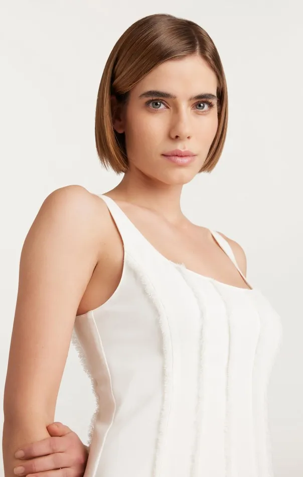 Women Cinq Sept Dresses Brantley Dress Ivory