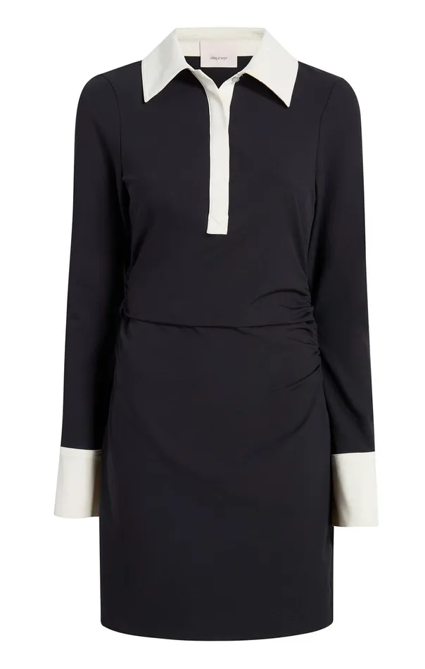 Women Cinq Sept Dresses Elowen Dress Blackwhite