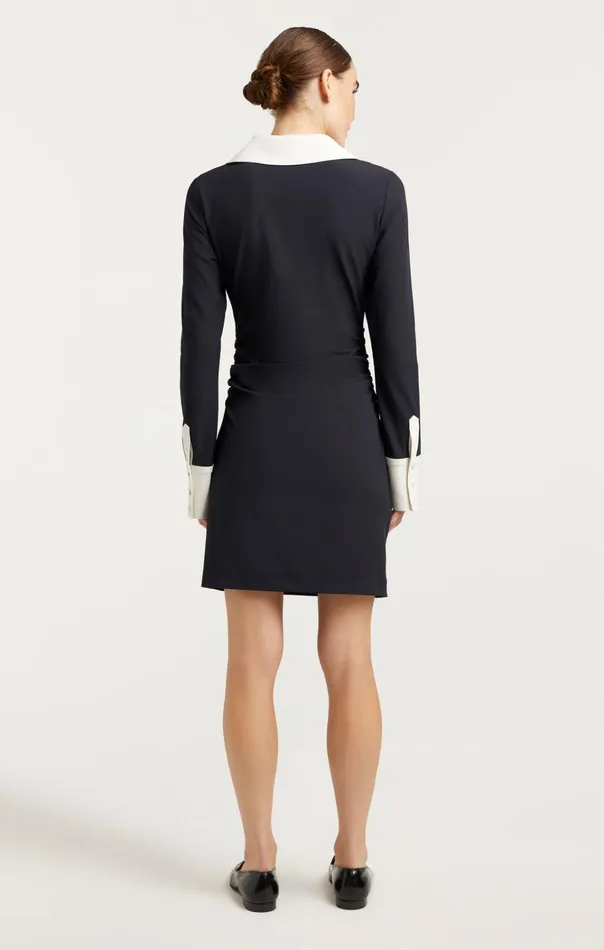 Women Cinq Sept Dresses Elowen Dress Blackwhite