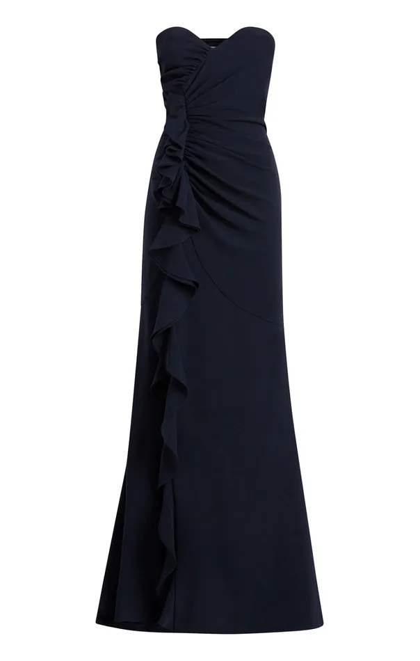 Women Cinq Sept Dresses Hyde Gown Navy