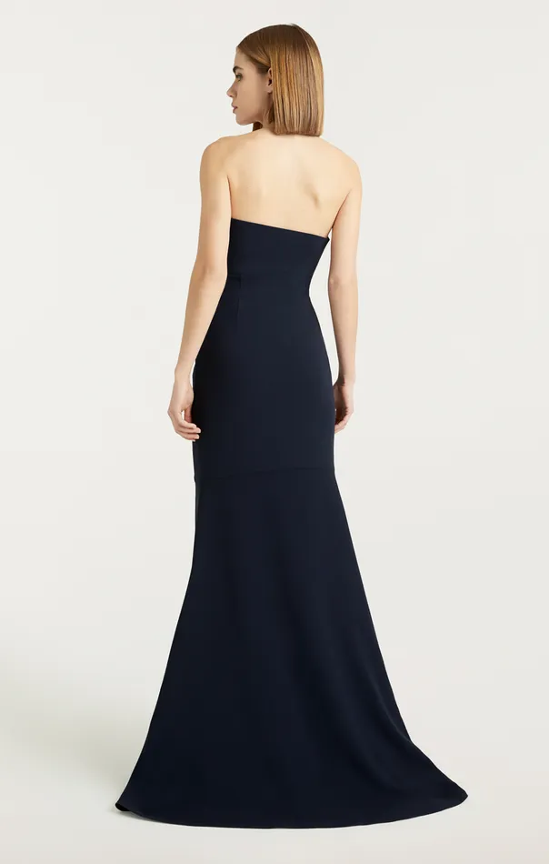 Women Cinq Sept Dresses Hyde Gown Navy