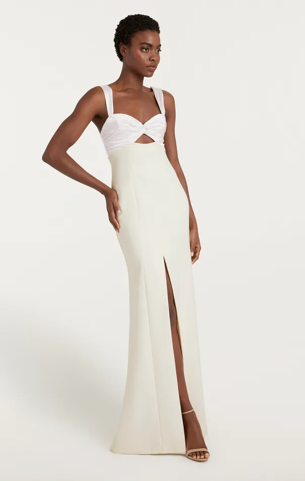 Women Cinq Sept Dresses Jillie Gown Ivory