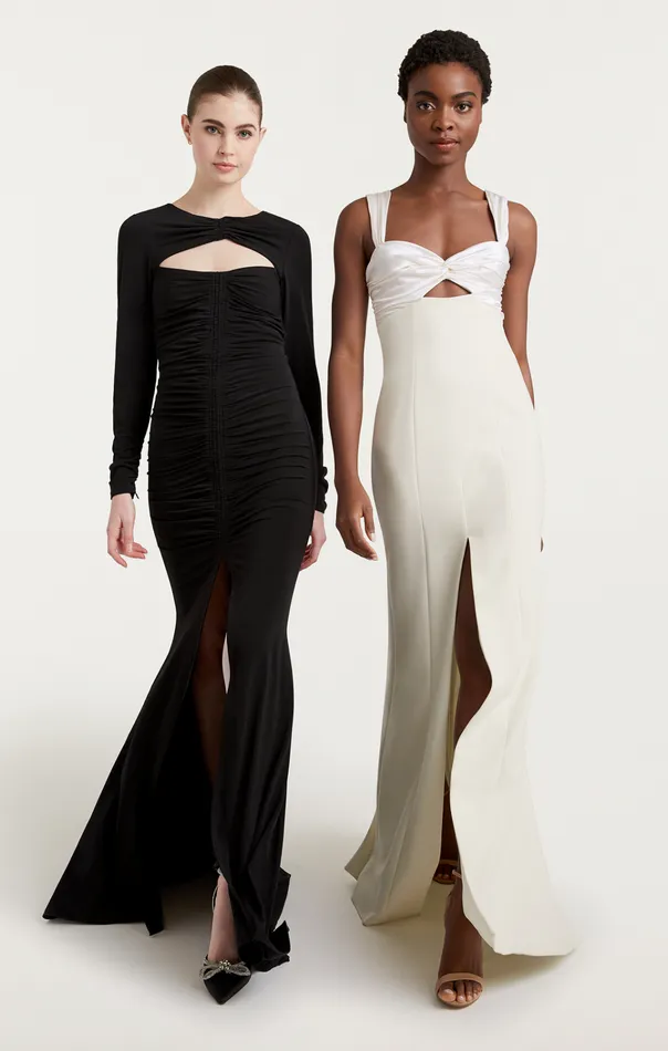 Women Cinq Sept Dresses Jillie Gown Ivory