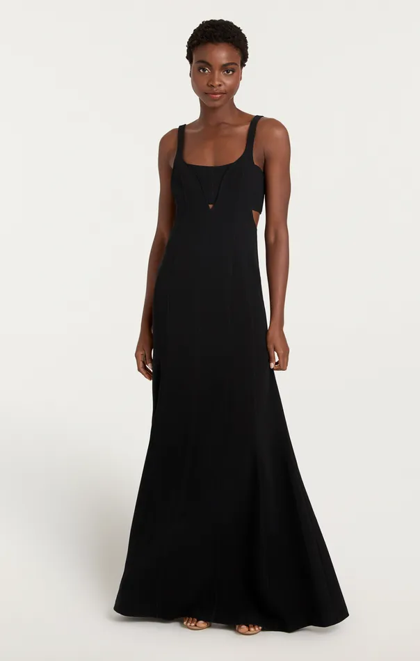 Women Cinq Sept Dresses Liliane Gown Black