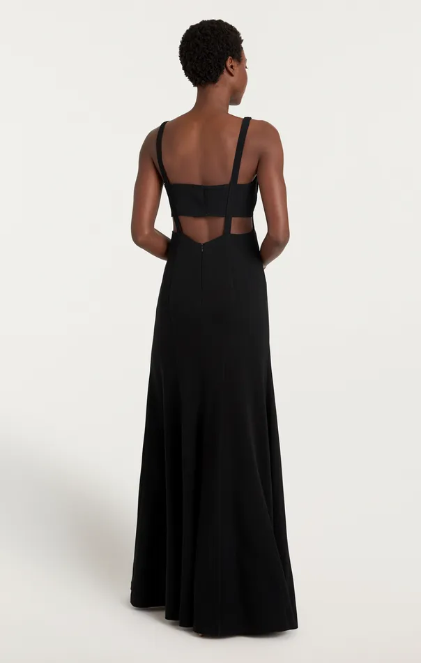 Women Cinq Sept Dresses Liliane Gown Black