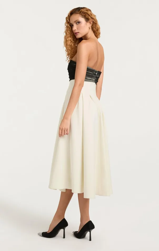 Women Cinq Sept Dresses Odessa Dress Ivoryblack