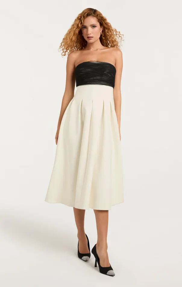 Women Cinq Sept Dresses Odessa Dress Ivoryblack