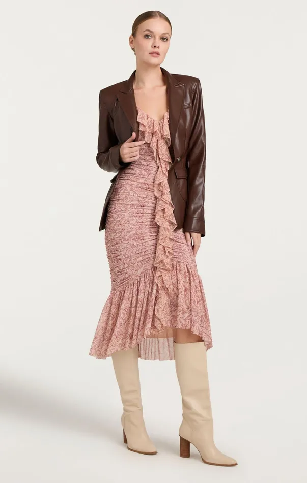 Women Cinq Sept Dresses Paola Dress Blusher Multi