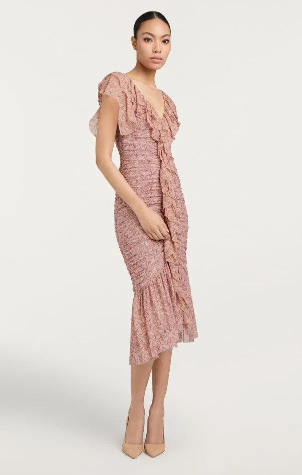 Women Cinq Sept Dresses Paola Dress Blusher Multi