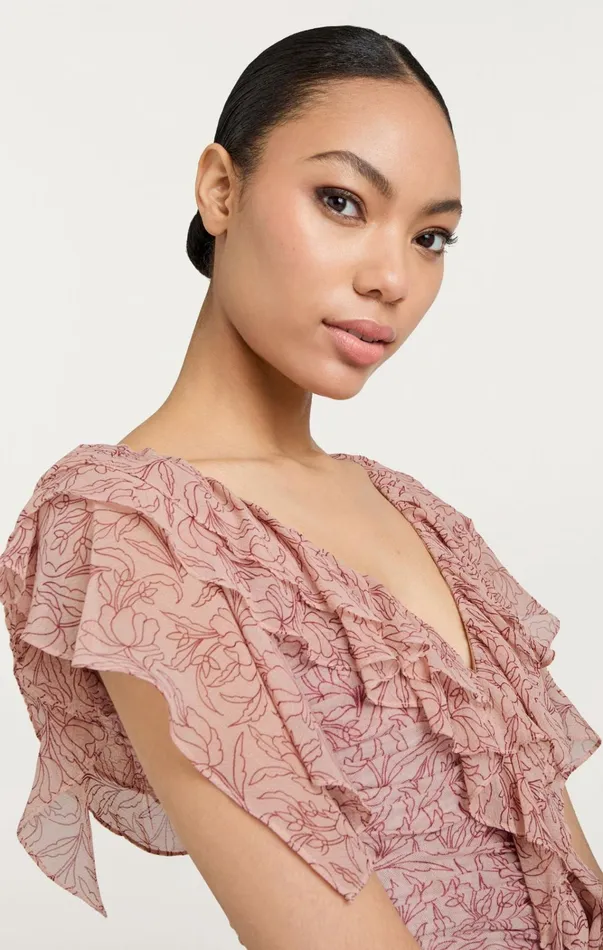 Women Cinq Sept Dresses Paola Dress Blusher Multi