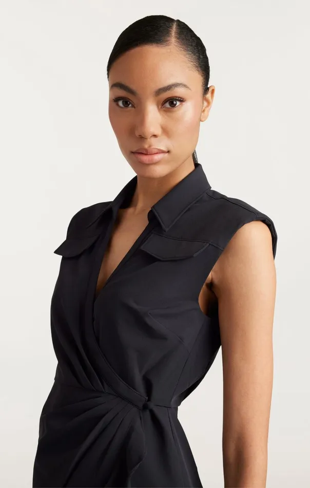 Women Cinq Sept Dresses Zenni Dress Black