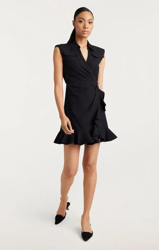 Women Cinq Sept Dresses Zenni Dress Black