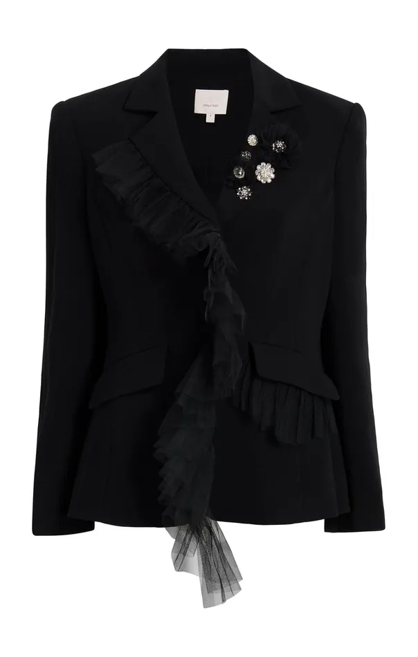 Women Cinq Sept Jackets and Blazers Delia Jacket Black