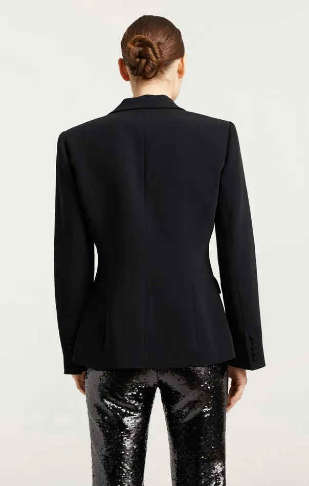 Women Cinq Sept Jackets and Blazers Delia Jacket Black