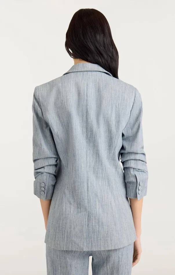 Women Cinq Sept Jackets and Blazers Khloe Blazer Indigowhite