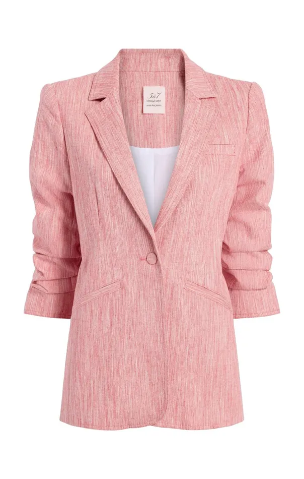 Women Cinq Sept Jackets and Blazers Khloe Blazer Rosewhite