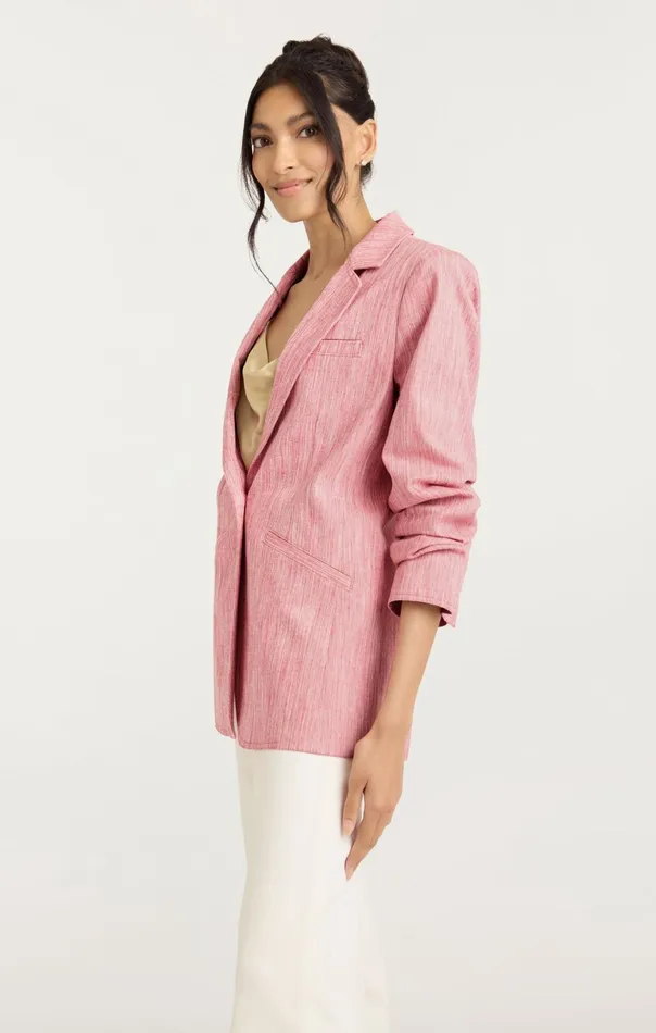Women Cinq Sept Jackets and Blazers Khloe Blazer Rosewhite