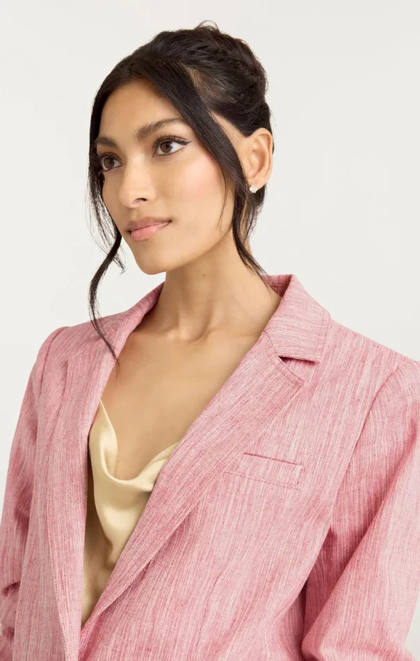 Women Cinq Sept Jackets and Blazers Khloe Blazer Rosewhite