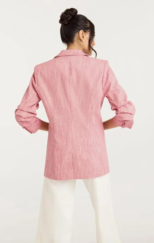 Women Cinq Sept Jackets and Blazers Khloe Blazer Rosewhite