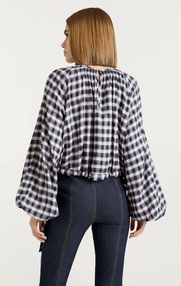 Women Cinq Sept Tops Adia Top Navywhite