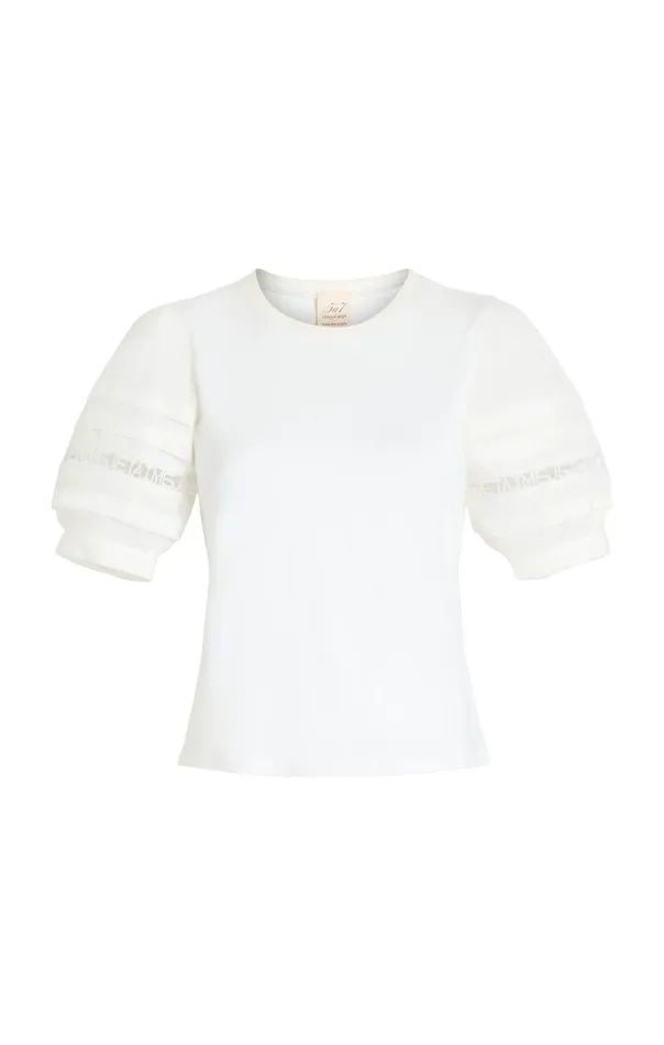 Women Cinq Sept Tops Corianna Top White
