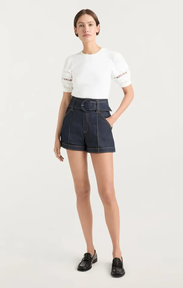 Women Cinq Sept Tops Corianna Top White