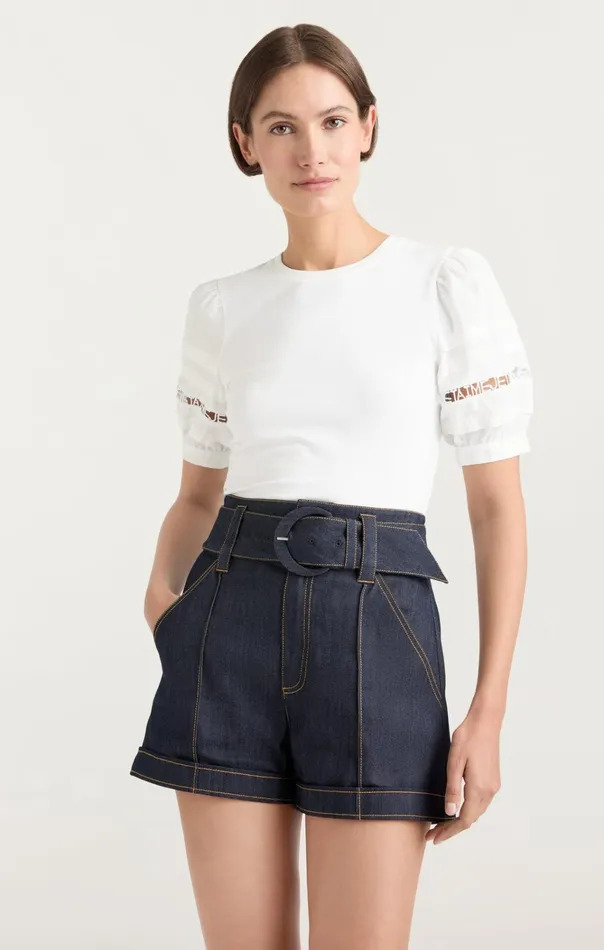 Women Cinq Sept Tops Corianna Top White