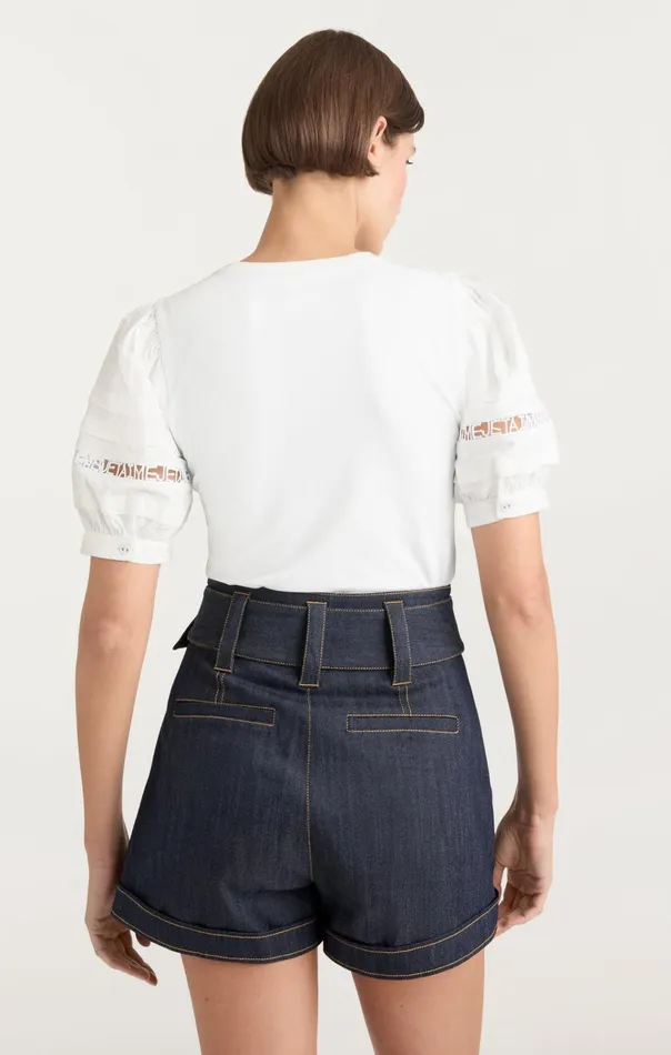 Women Cinq Sept Tops Corianna Top White