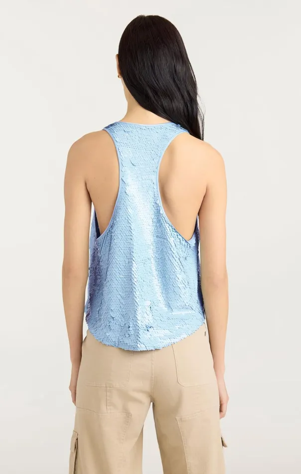 Women Cinq Sept Tops Esti Top Serene Sky