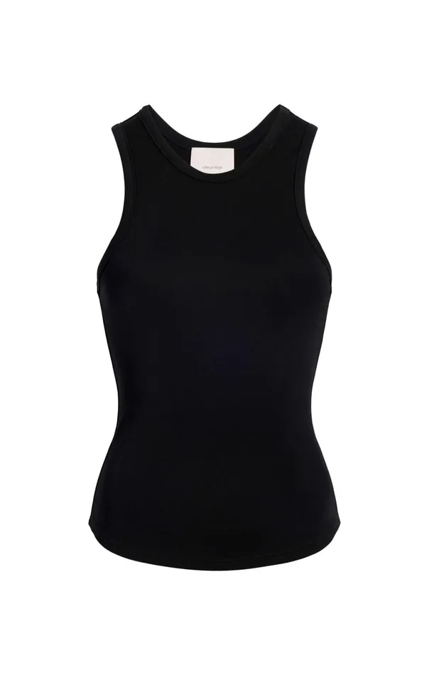 Women Cinq Sept Tops Lizzie Tank Black
