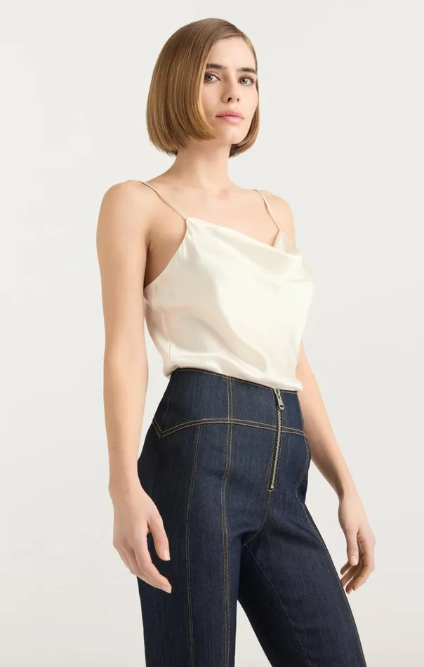Women Cinq Sept Tops Marta Cami Ivory