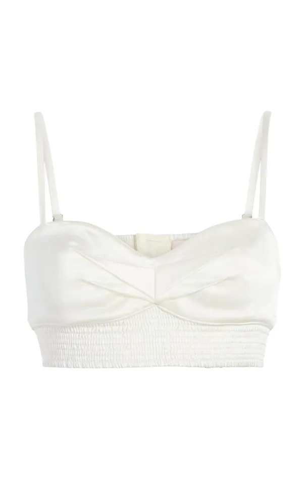 Women Cinq Sept Tops Nikola Top Ivory