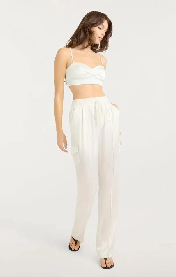 Women Cinq Sept Tops Nikola Top Ivory