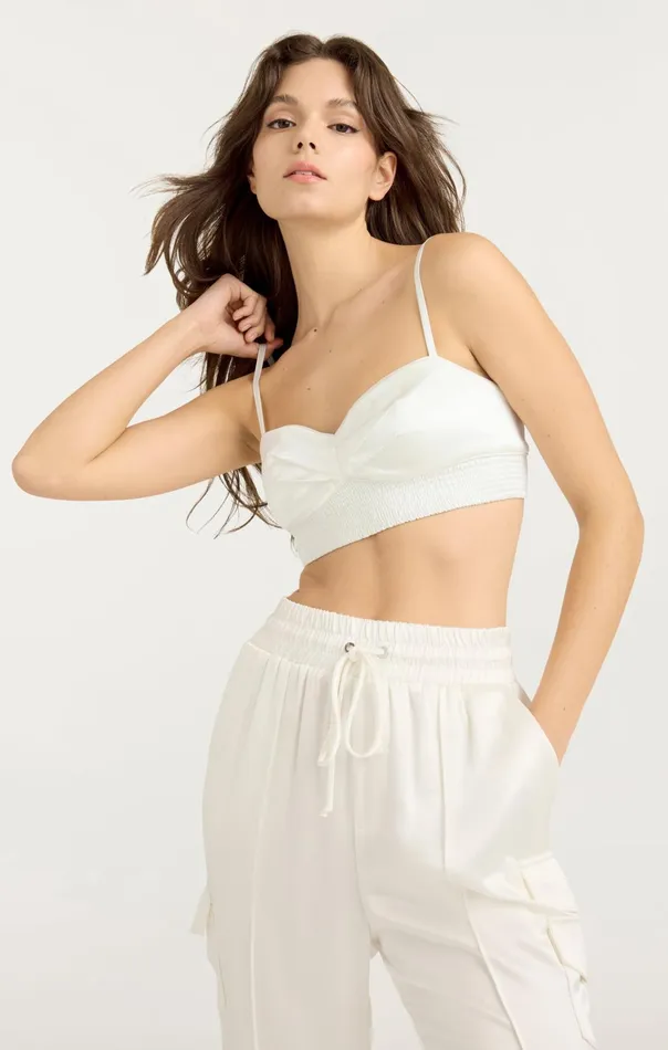 Women Cinq Sept Tops Nikola Top Ivory