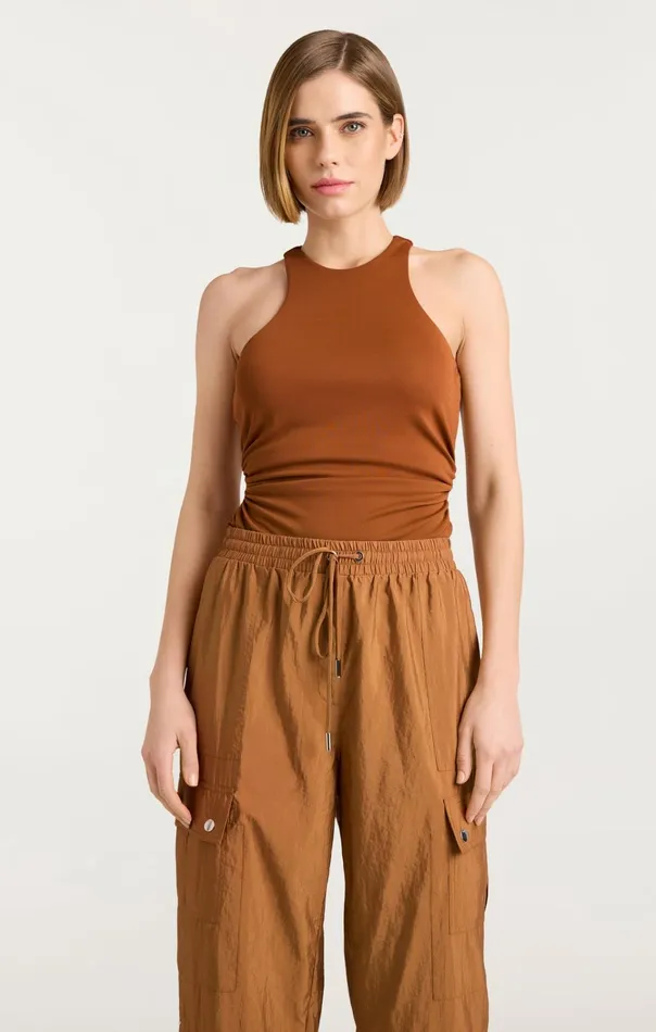 Women Cinq Sept Tops Sonya Top Baked Cookie