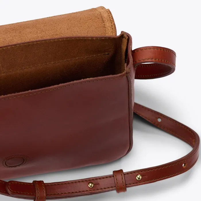 Women Clara Crossbody Woven Brandy Nisolo Bags and Wallets