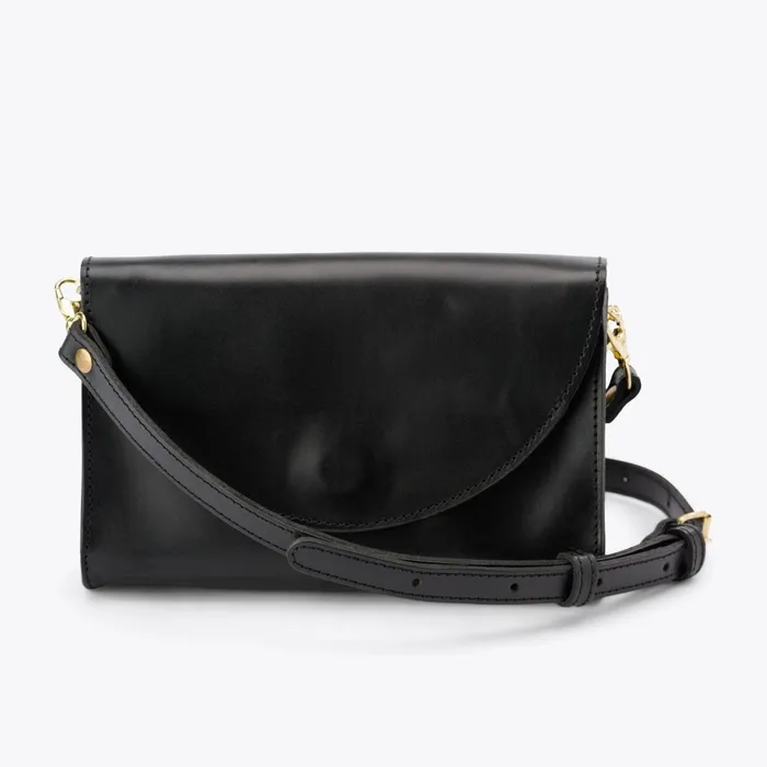 Women Cleo Convertible Crossbody Black Nisolo Bags and Wallets