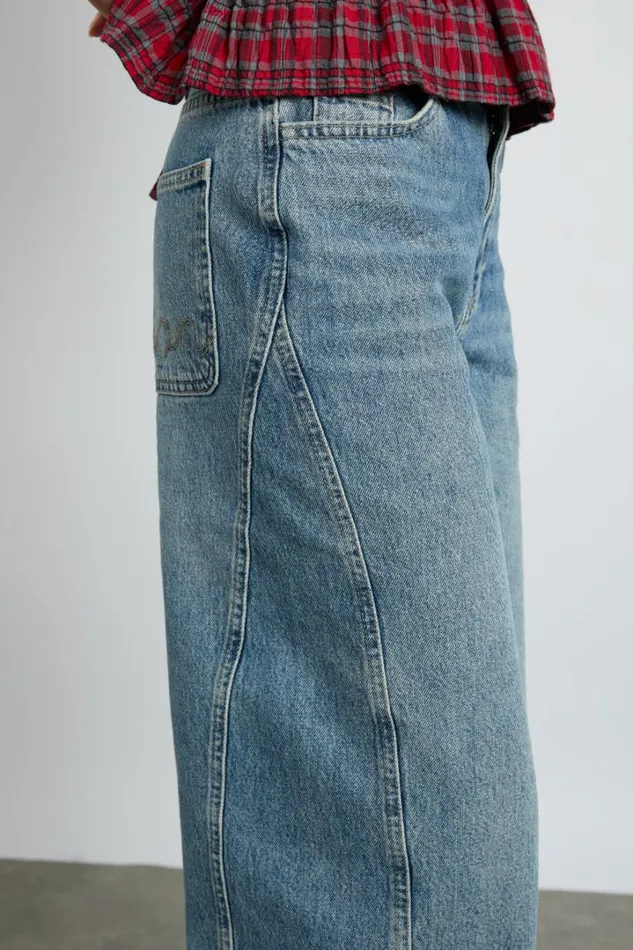 Women Coords Damson Madder Dion Jeans 8211 Vintage Wash