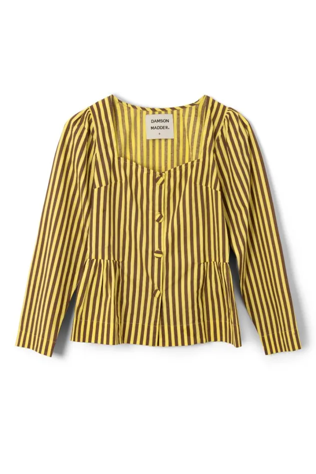 Women Coords Damson Madder Eloise Stripe Blouse