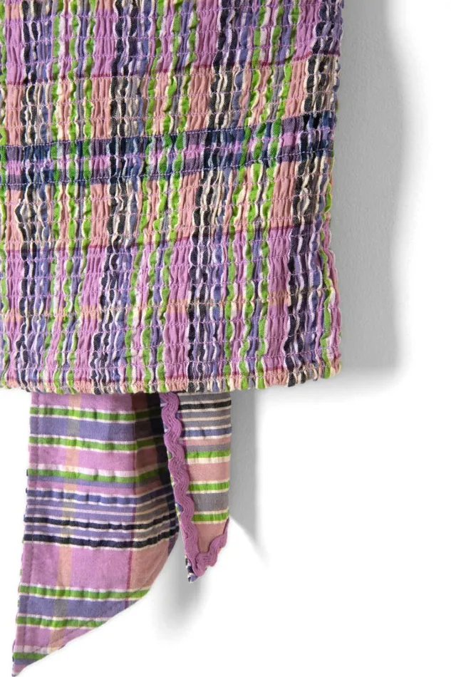 Women Coords Damson Madder Pia Top 8211 Cindy Check