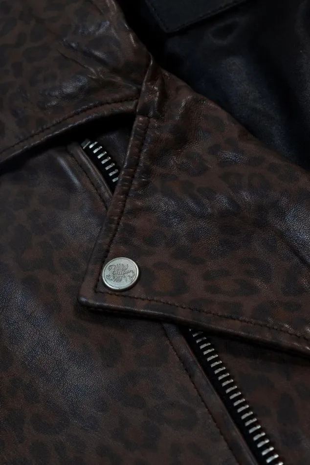 Women Colt Biker Jacket Leopard OTHER LEATHER JACKETS