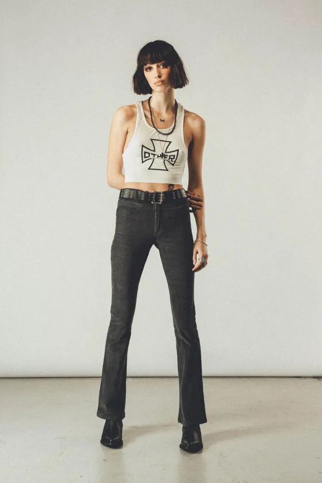 Women Cross Cropped Beater OTHER TANKS and VESTS Women Cross Cropped Beater OTHER TANKS and VESTS