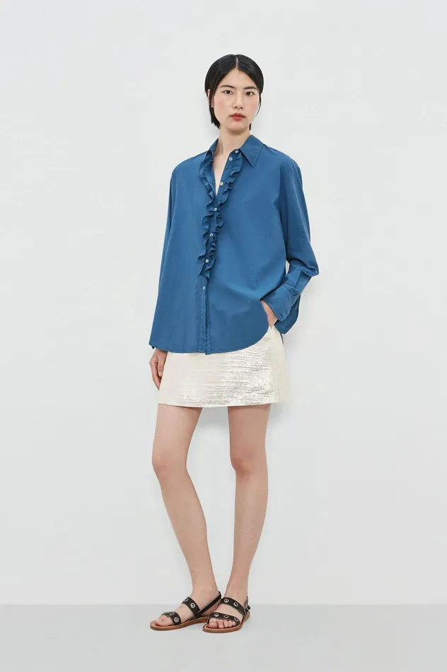 Women DEBBIE 8211 Viscose Mini Skirt 8211 Sand Grain Massimo Alba Dresses and Skirts Women DEBBIE 8211 Viscose Mini Skirt 8211 Sand Grain Massimo Alba Dresses and Skirts