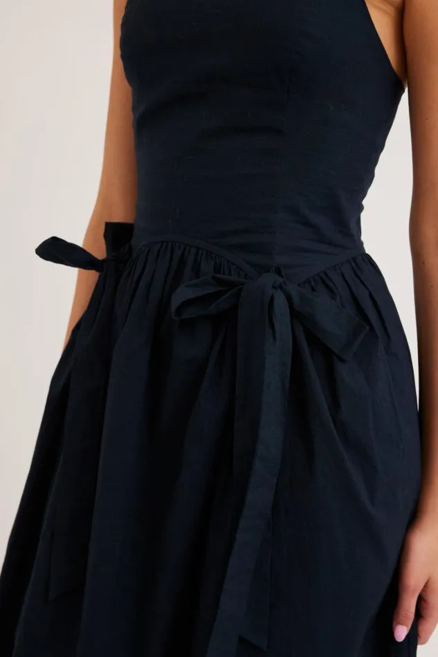 Women Dresses Damson Madder Penelope Apron Dress 8211 Navy