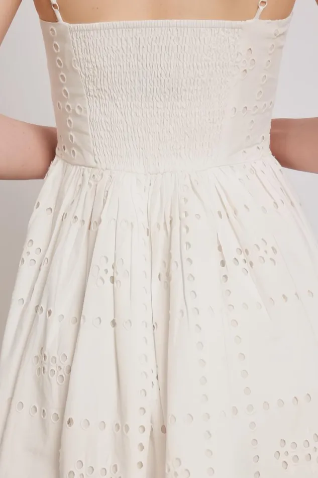 Women Dresses Damson Madder Penelope Mini 8211 White Broderie