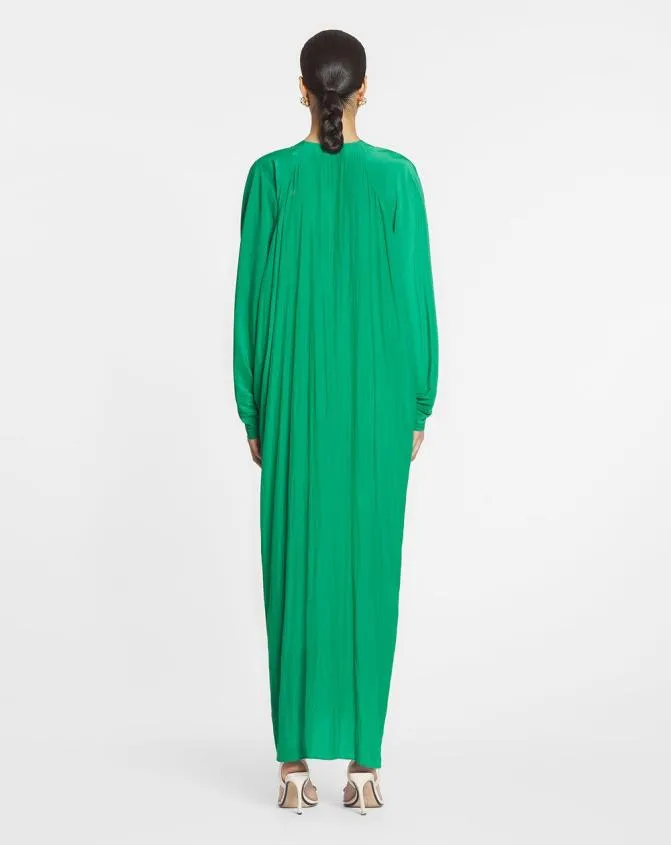 Women Dresses Lanvin Caftan Dress Emerald Green Women Dresses Lanvin Caftan Dress Emerald Green