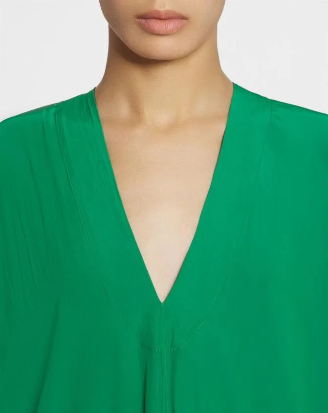 Women Dresses Lanvin Caftan Dress Emerald Green Women Dresses Lanvin Caftan Dress Emerald Green