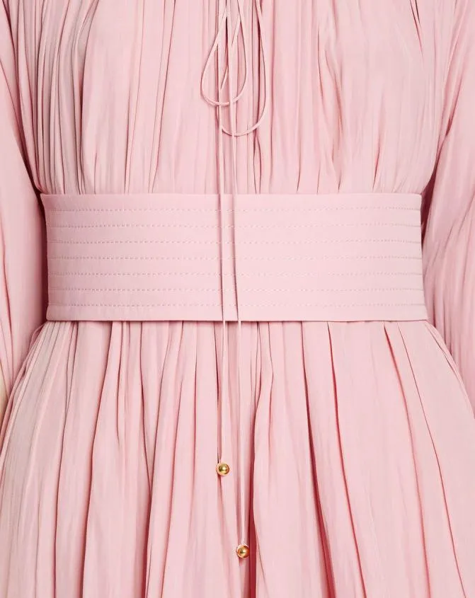 Women Dresses Lanvin Short Charmeuse Dress Pink